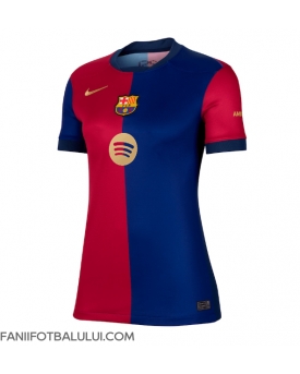Barcelona Tricou Fotbal Replică 2024-25 Femei Acasa